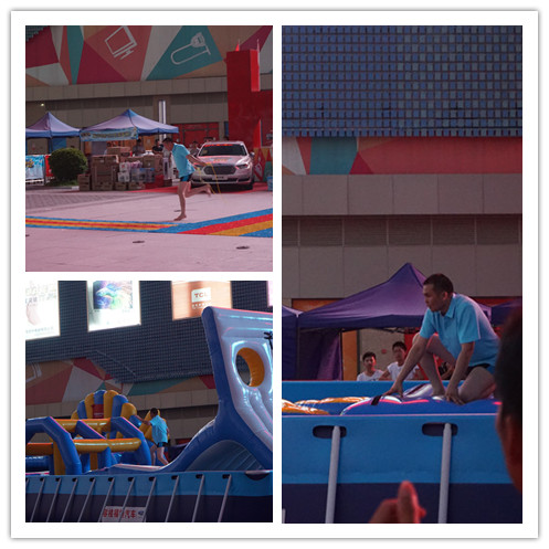 漆強化工的杜振洪參加上水沖關 漆強化工的杜振洪參加上水沖關