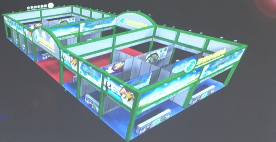 順德涂料商會專業展區效果圖 順德涂料商會專業展區效果圖