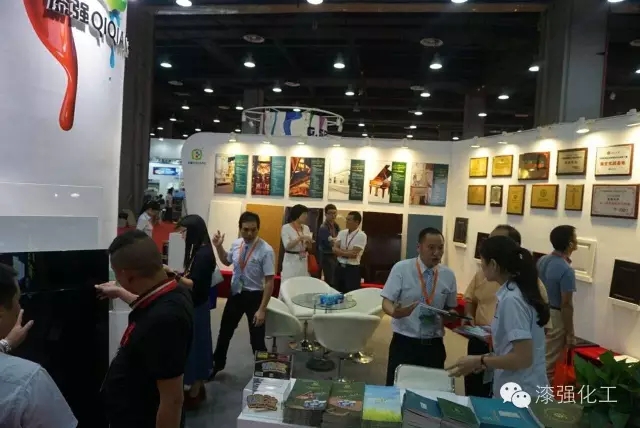 漆強化工亮光漆廠家中博會現場2 漆強化工亮光漆廠家中博會現場2