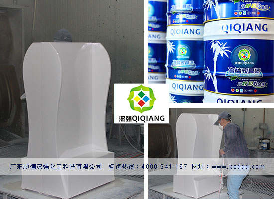 漆強亮光鋼琴白面漆適用于展柜家具廠